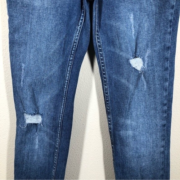 Free People We The Free Great Heights Frayed Skinny Jeans Size 26 - Picture 4 of 11